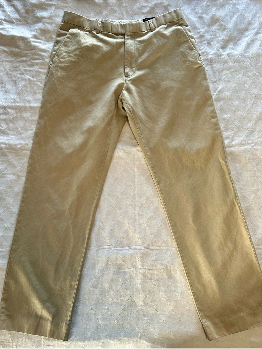 Men’s Banana Republic Tailored Slim Fit Tan Chino Pants (35x34)